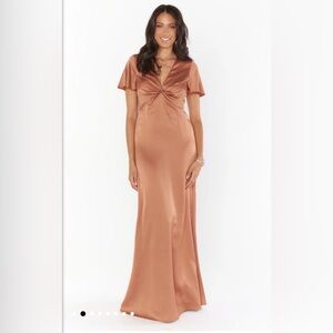NWT Show Me Your Mumu Rome Twist Gown XS